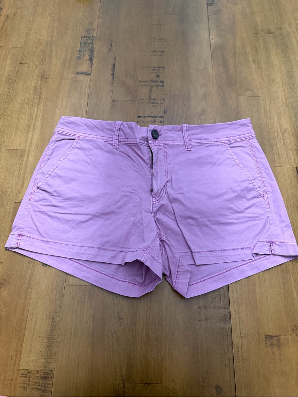 American Eagle Outfitters Lilac Cotton Shorts